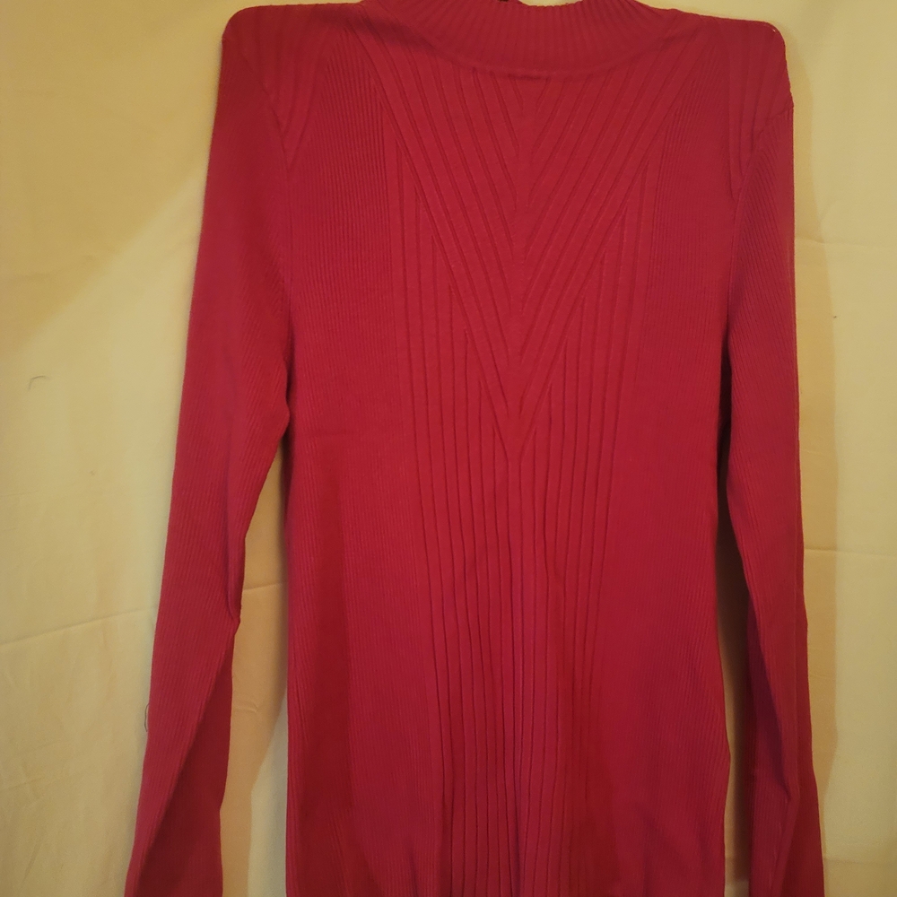 INC International Concepts Pink Turtleneck Sweater